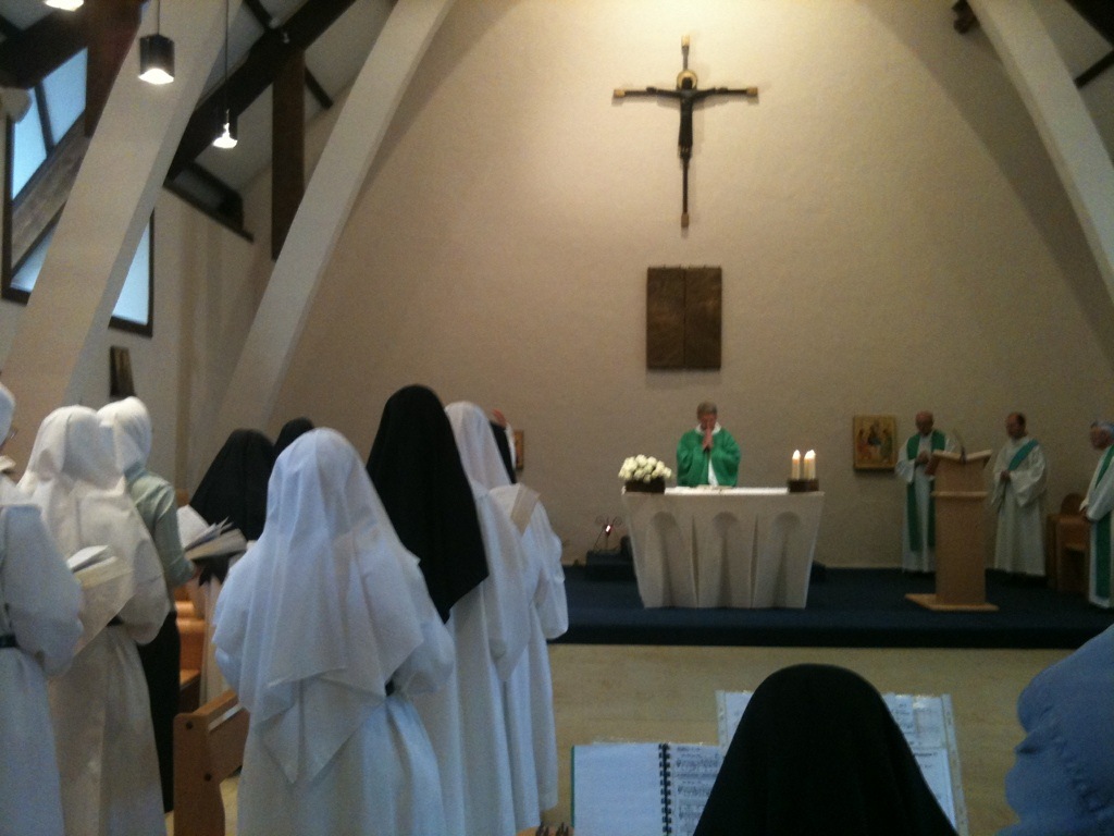 La Messe avec les religieuses de Blaru